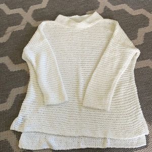 White knit Lou & Grey sweater